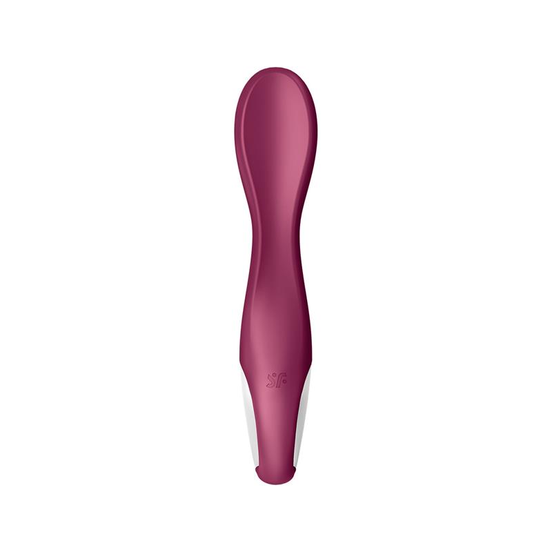 SATISFYER HOT SPOT VIBE WITH HEAT FUNCTION G-SPOT USB SILICONE