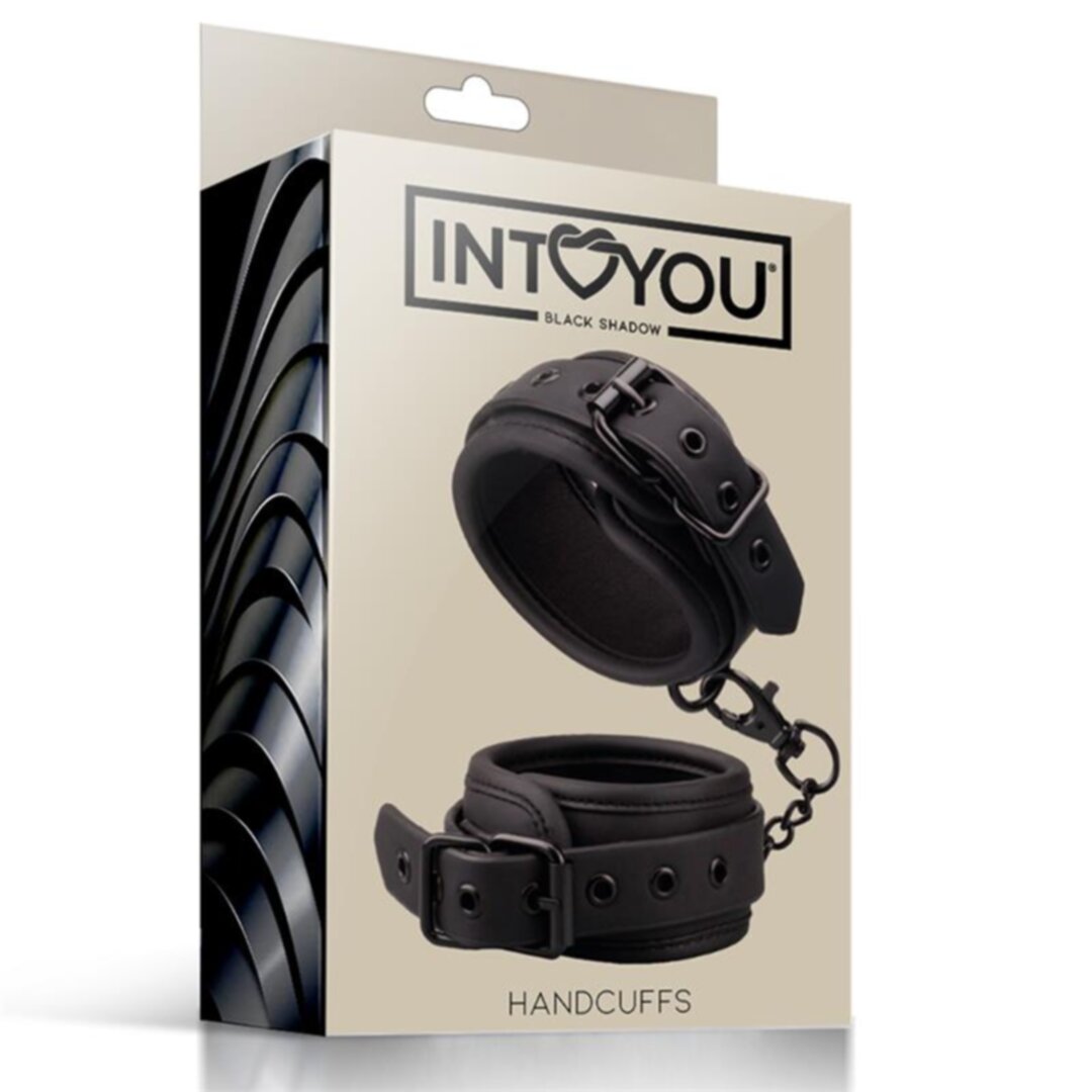 INTOYOU HANDCUFFS, VEGAN LEATHER