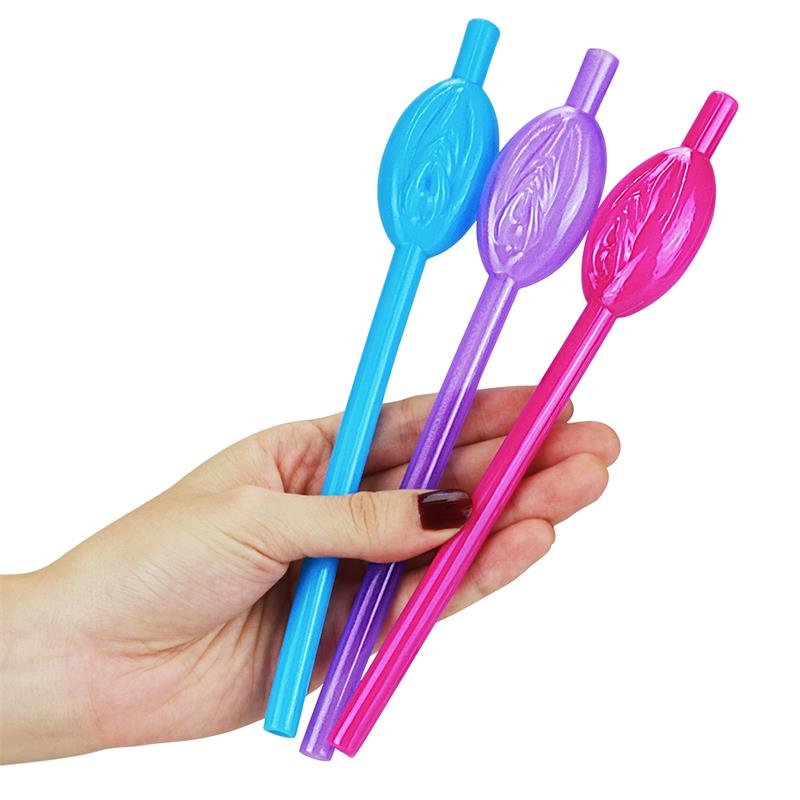 LOVETOY PUSSY STRAWS PACK OF 9